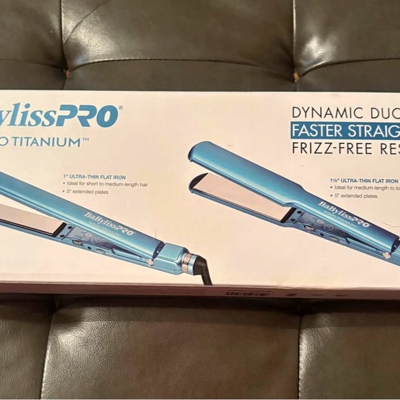 Baby Bliss Other - BaBylissPRO Nano Titanium Flat Iron (2Pack)